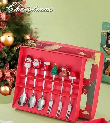Silver Christmas Set – 6 Piece