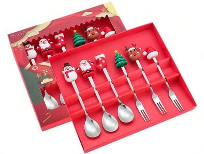 Silver Christmas Set – 6 Piece