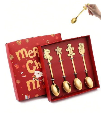 Festive Spoon Set – 4 Piece