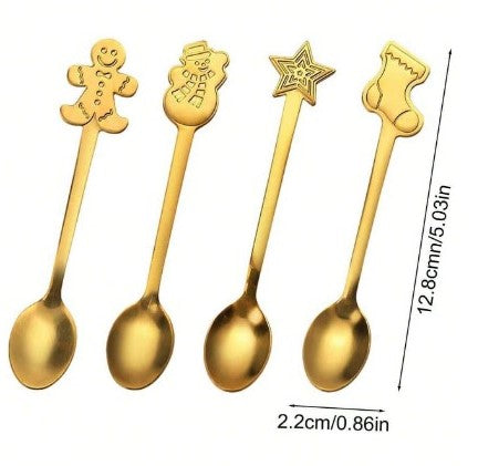 Festive Spoon Set – 4 Piece