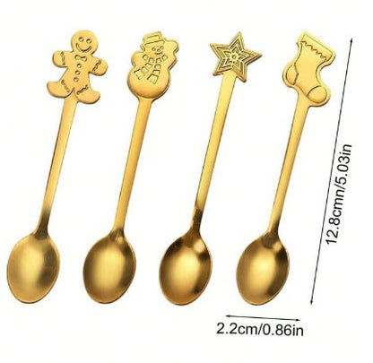 Festive Spoon Set – 4 Piece
