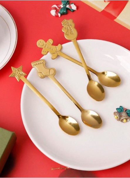Festive Spoon Set – 4 Piece