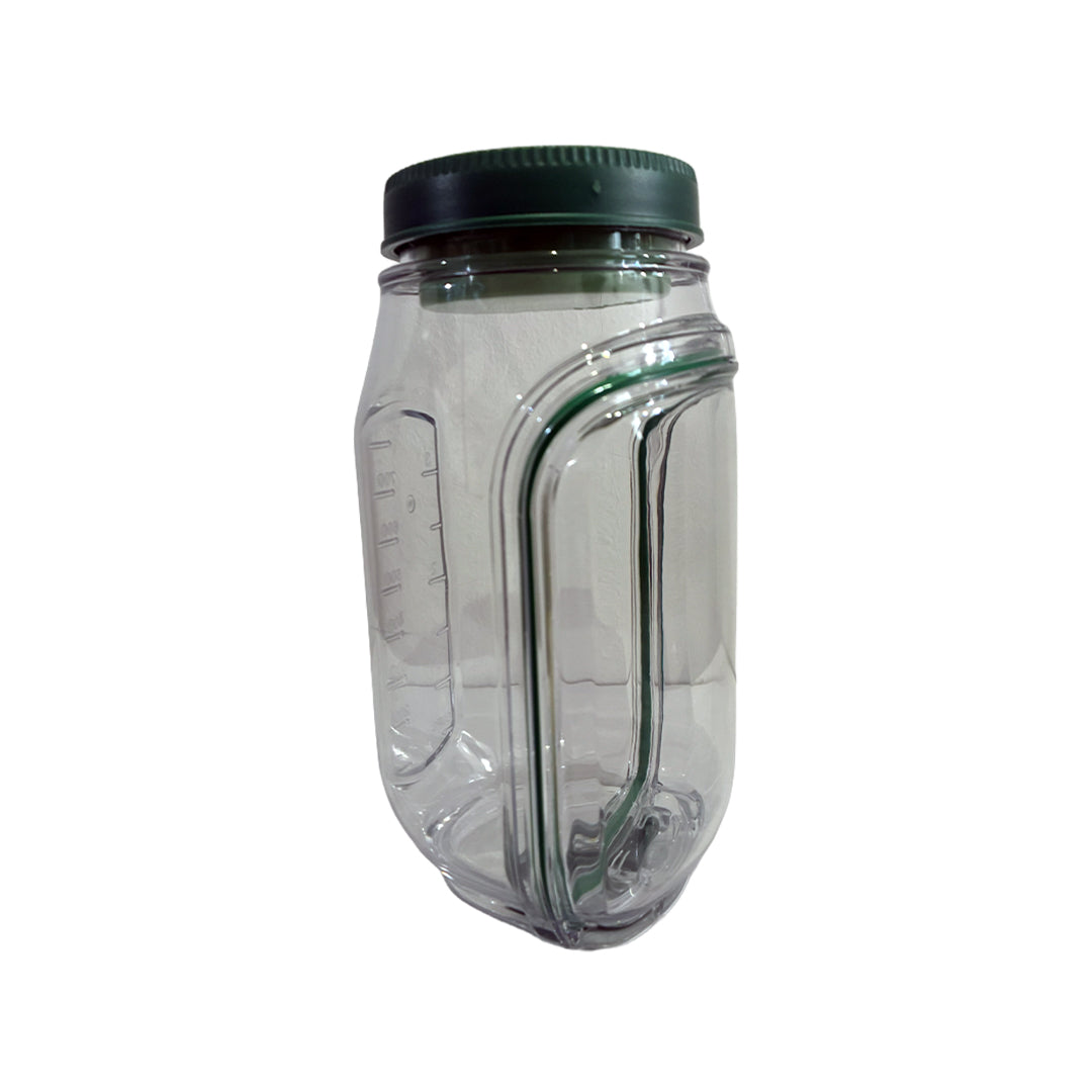 Eating Salad Container with Built-in Plastic Salad Storage Jar