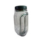 Eating Salad Container with Built-in Plastic Salad Storage Jar