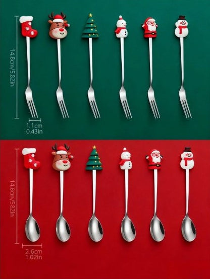 Silver Christmas Set – 6 Piece