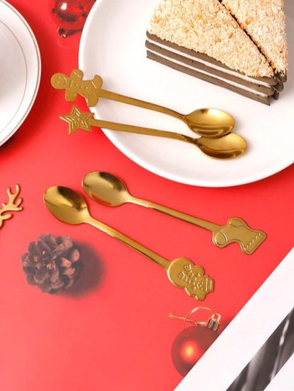 Festive Spoon Set – 4 Piece
