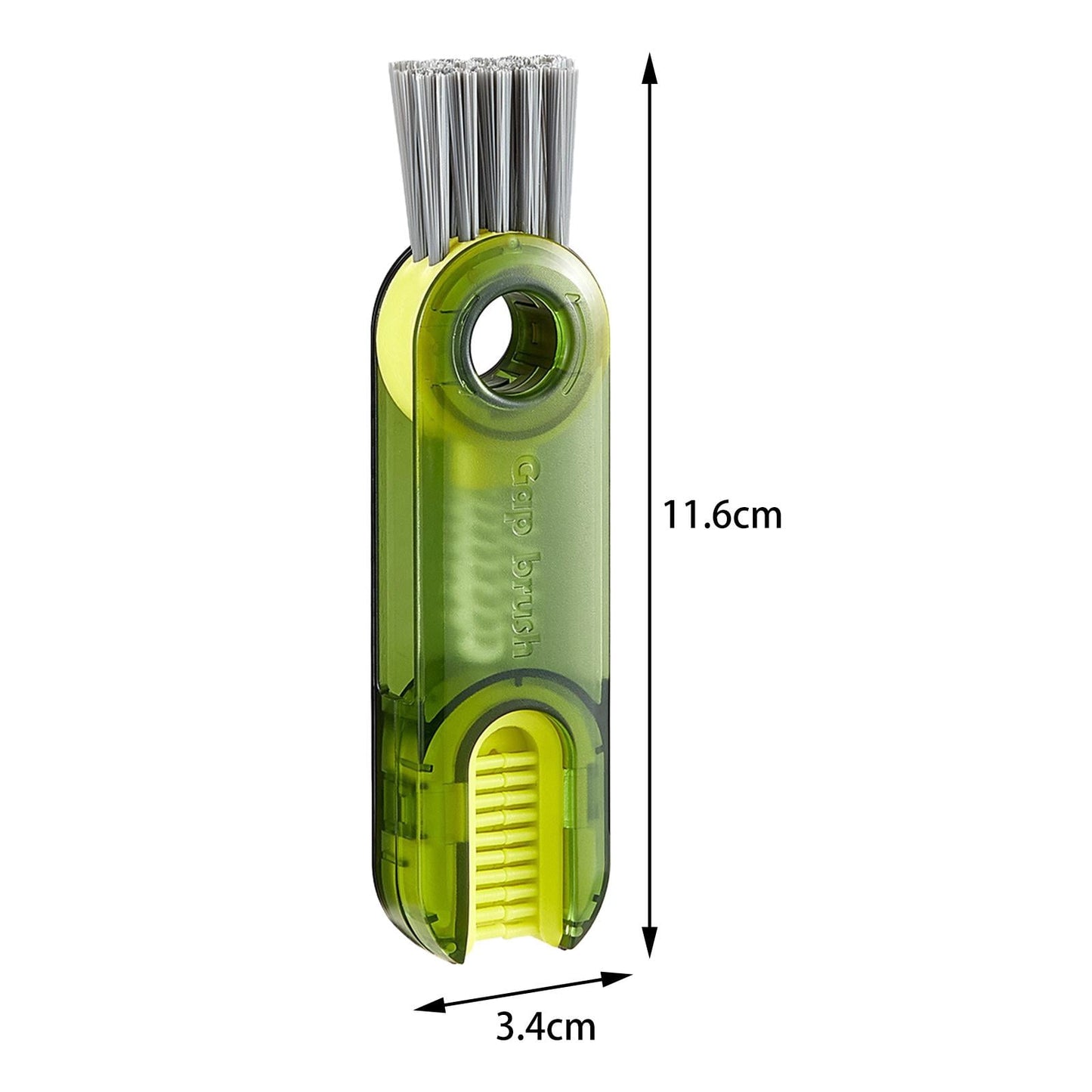 3 in 1 Multipurpose Bottle Gap Cleaner Brush Cup Crevice Water Bottle Cleaner Brush